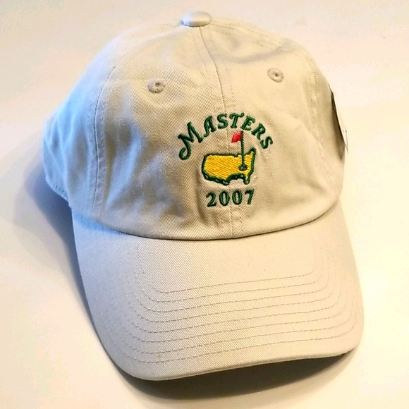 Masters Other - Masters Golf Hat Khaki Adjustable 2007 NWT